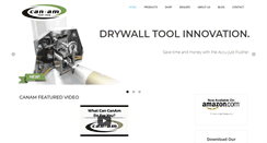 Desktop Screenshot of canamtool.com