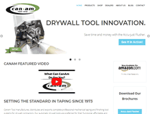 Tablet Screenshot of canamtool.com